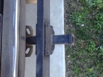 hitch mounted bumper with hitch